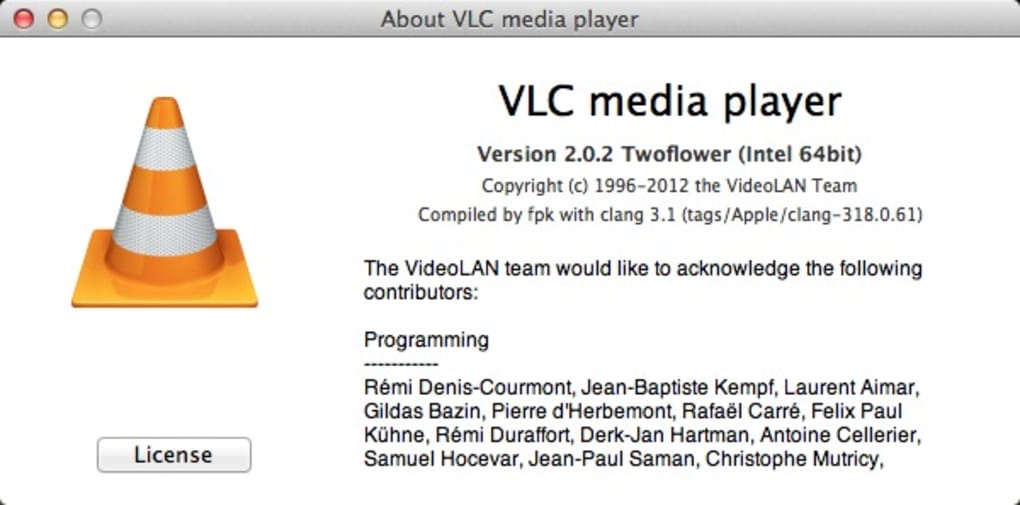 vlc media player for mac os x 10.4